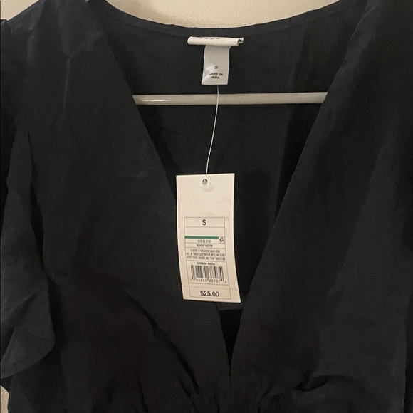 Flutter Short Sleeve Mini A Line Dress by a new day - Picture 7 of 10